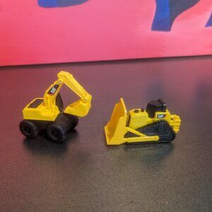 Pair of Cat Little Machines Construction Vehicles